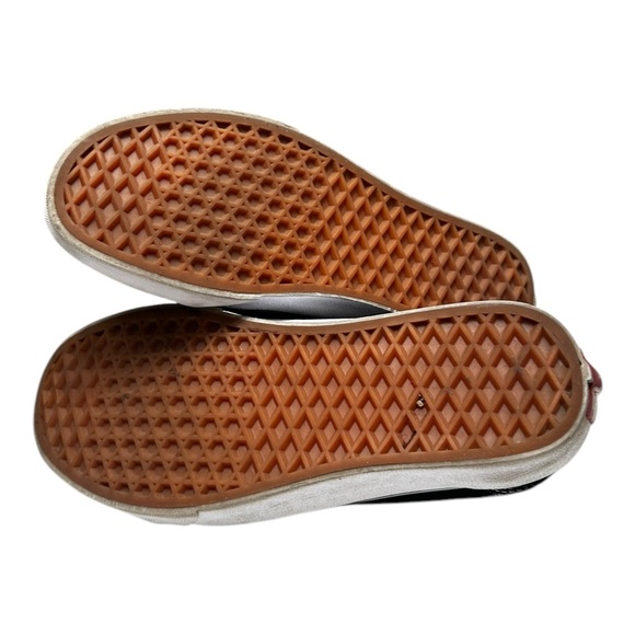 Vans Old Skool V Suede Canvas Shoe Black - Picture 8 of 8